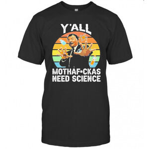 Yall Motha As Need Science Retro T-Shirt